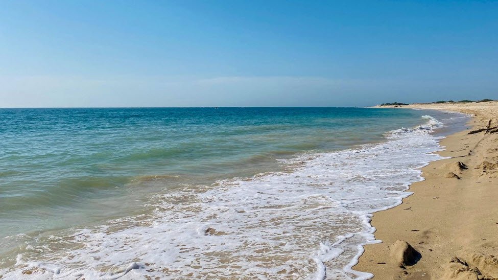 Shivrajpur Blue Flag Beach, Dwarka, Gujarat, India